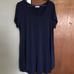 Women’s Dark Blue Tunic 1X
